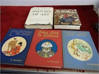 (5)Art books and children's books.