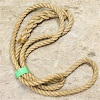 12 Foot Length Of Rope (Vintage)