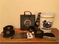 Assorted purdue memorabilia