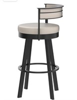 Amisco Browser 26.13" Counter Height Swivel Stool