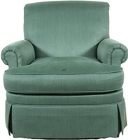 UPHOLSTERED CLUB CHAIR BY HICKORY CHAIR