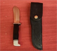 Buck 103 Knife and Sheath, 4in blade