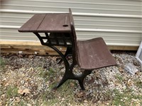 Antique School Desk