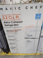 Magic Chef 3.2 CU.FT. Retro Compact Refrigerator