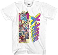 X-MEN Print Crew Neck T-Shirt for Men, XXL