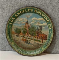 Rare antique Los Angeles brewing Company metal