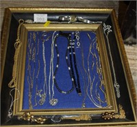 Collection costume chains, watch etc.