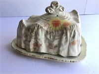 Antique Cheese Keeper w/ Cover