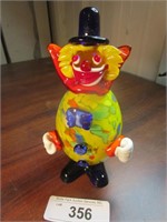 Colorful Glass Clown