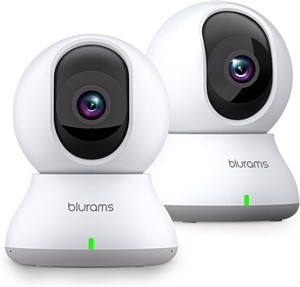 NEW $85 2PK Indoor Security Cameras