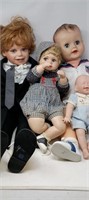 Vintage/Assorted Boy Collector Dolls 24" and