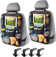 Backseat Car Organizer For Kids, 2Pcs Car Back