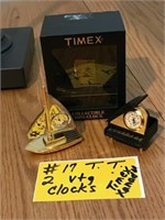 2 Vintage Timex Clocks (Xanadu)