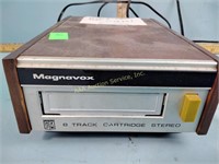 Magnavox eight track cartridge stereo works