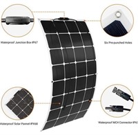 CALPHA FLEXIBLE SOLAR PANEL 100W 20V 41.3x21.3IN