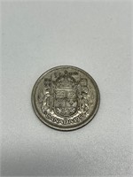 1955 Canada Silver 50 Cent piece