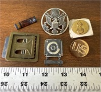 Vintage Military pins and badges