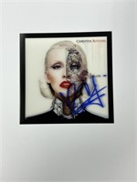 Autograph COA Christina Aguilera booklet