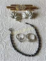Costume Jewelry Lot Sterling Too! Monet