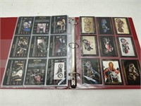 1993 harley davidson binder of 54 cards