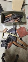 Assortment of gun cases