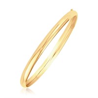 14k Gold  Classic Bangle