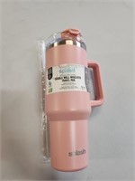 Splash Double Wall Insulated Travel Mug- Pink