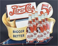 Vintage Style Pepsi Cola Sign- Metal