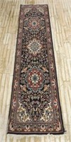 Hand Knotted Rug Runner.
