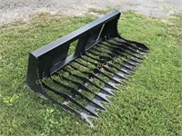 BRAND NEW 66" Skid Steer Rock Bucket