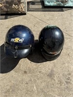 (1) Small & (1) X-Small Helmets