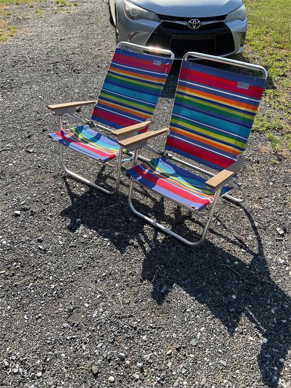 Beach chairs