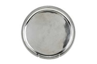 GEORGIAN SILVER SALVER, 284g