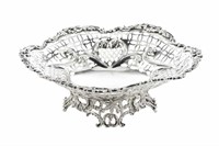 FOOTED SILVER BOWL, 279g