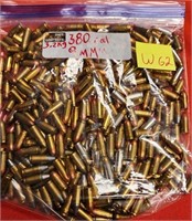 W - LOT OF 9MM AMMUNITION (W62)