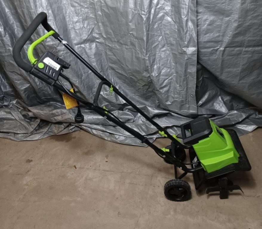 Earthwise 9 amp electric 12" tiller