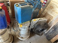 Kerosene Heater & Fuel Can