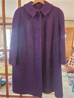 Vintage Ladies Purple Shagmoor wool coat 
No size