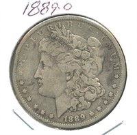 1889-O Morgan Silver Dollar