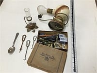Light fixture, pipe, utensils and other