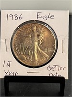 1986 American Silver Eagle