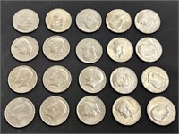 20 1976 Kennedy Halves