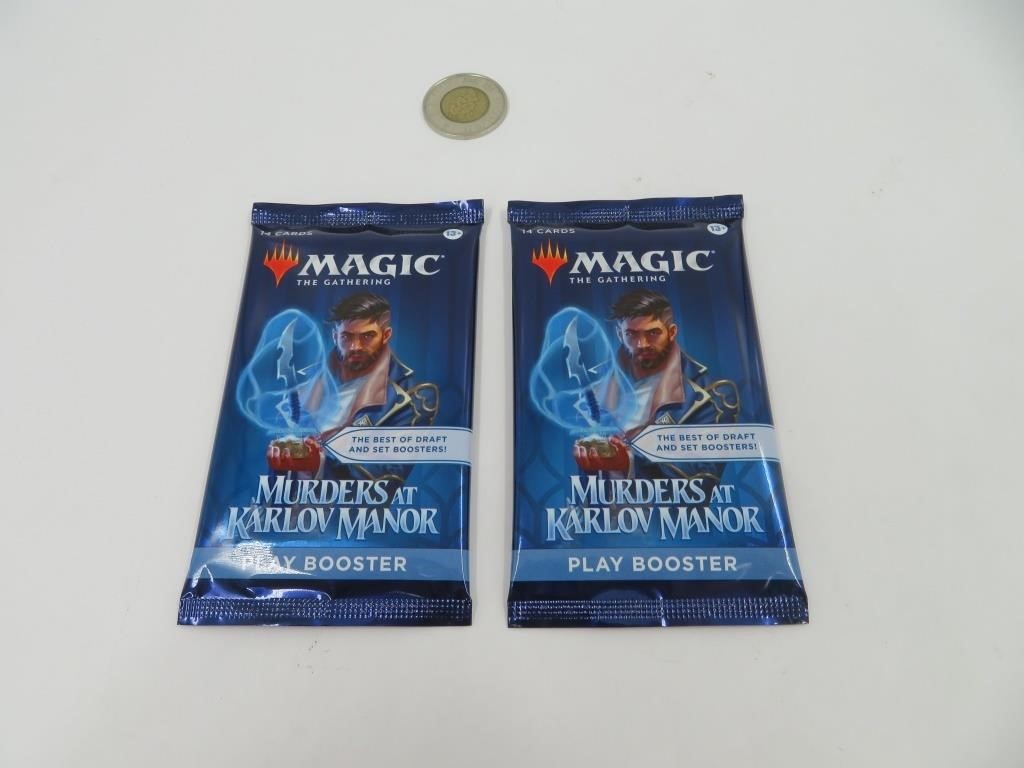 4 boosters pack Magic The Gathering, Murders at