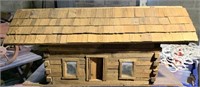 Large Log Cabin Playhouse (13"w x 35.5" long)