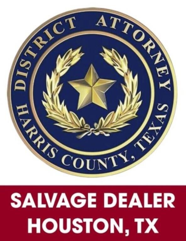 Harris County DA's Office (SALVAGE) auction 6/11/2024