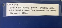 2000 & 1993-1994 Bowman Baseball Cards (108 cards)