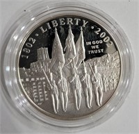 2002 Military Academy Silver Proof Dollar United