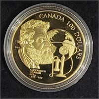 1997 $100.00 Canada Proof Gold Coin 1/4 Troy Oz