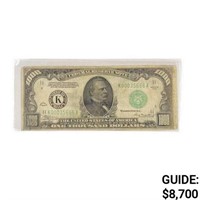 1934 $1000 Fed Reserve Note