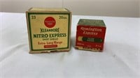 Vintage Remington 20/410 shot shells orig. boxes